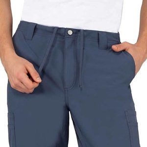 Perflex Men's Scrub Pants, Blue, Small